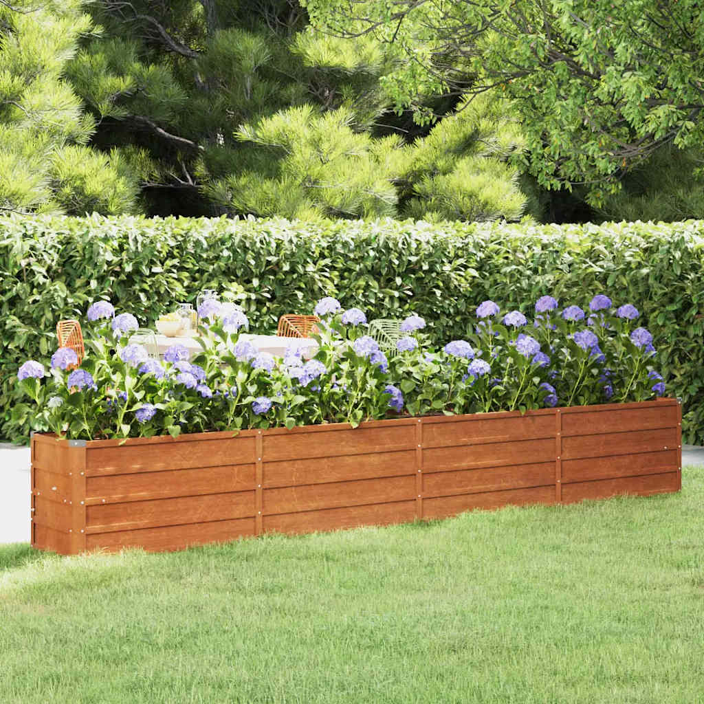 Garden Raised Bed Rusty Corten Steel