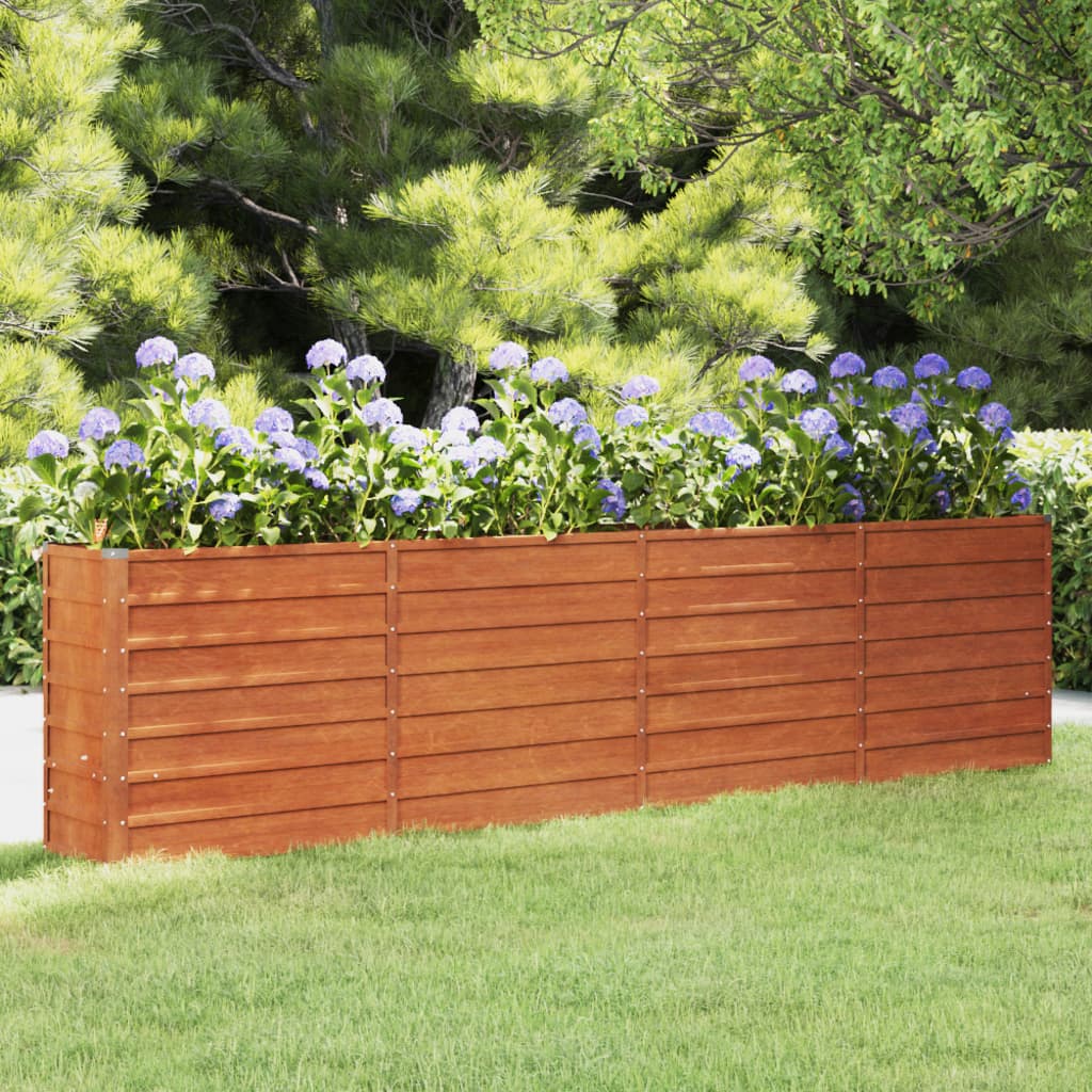 Garden Raised Bed Rusty Corten Steel