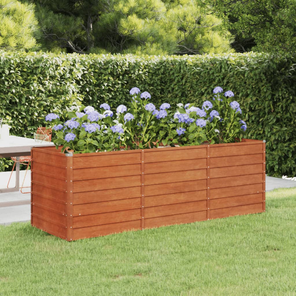 Garden Raised Bed Rusty Corten Steel