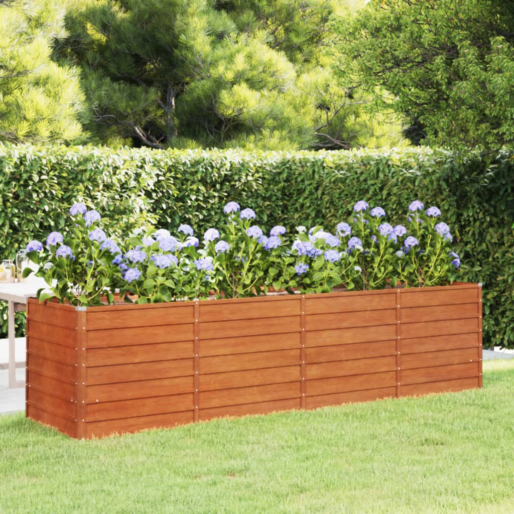 Garden Raised Bed Rusty Corten Steel