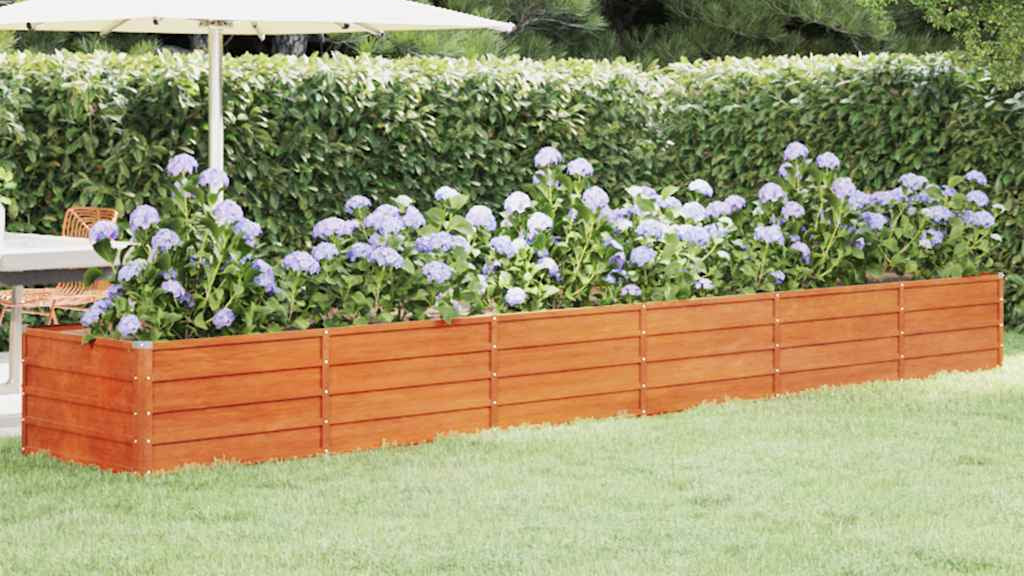 Garden Raised Bed Rusty Corten Steel
