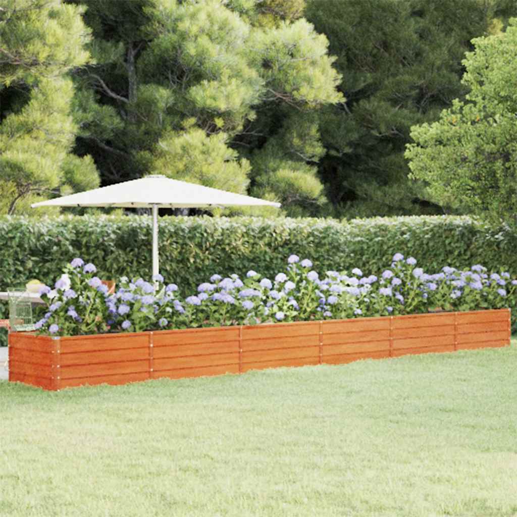 Garden Raised Bed Rusty Corten Steel