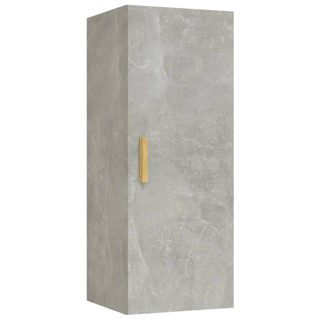 Wall Cabinet 34.5X34X90 Cm Engineered Wood