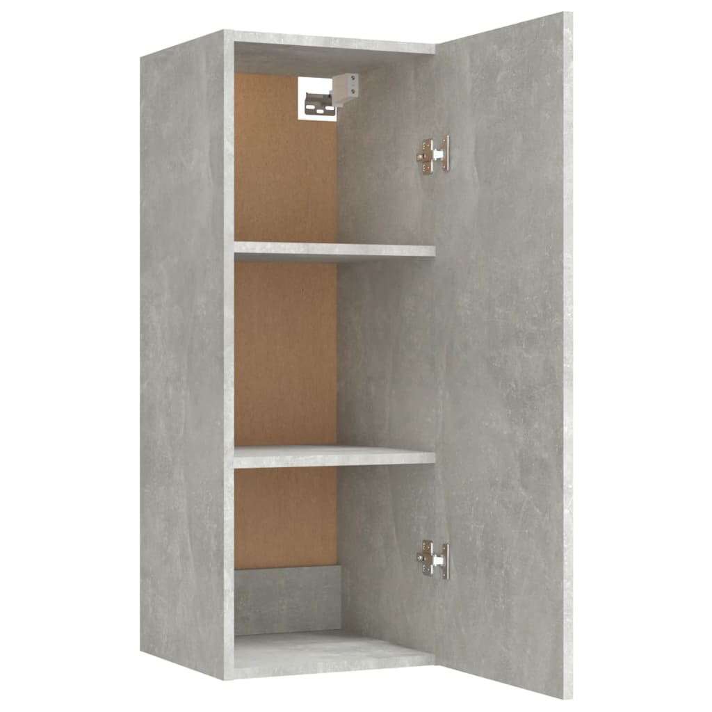 Wall Cabinet 34.5X34X90 Cm Engineered Wood