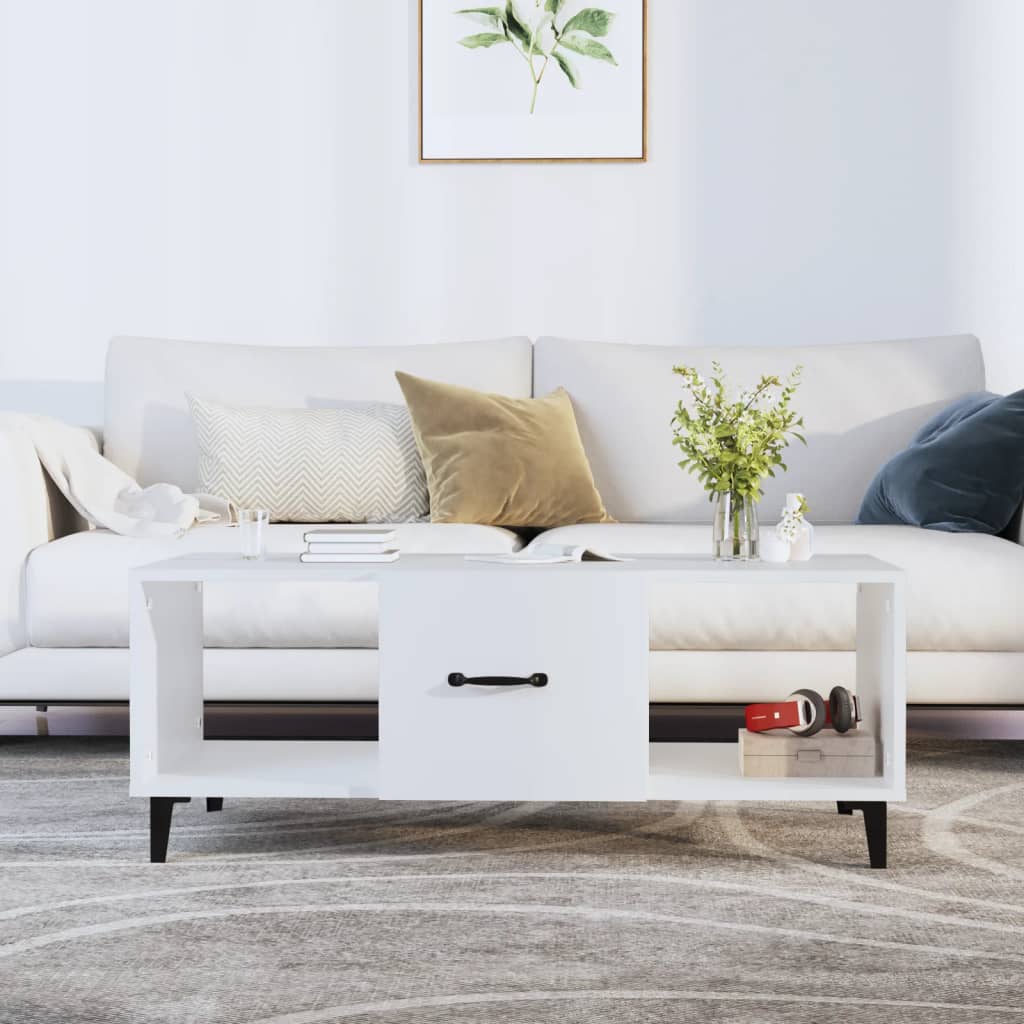 Coffee Table 102X50X40 Cm Engineered Wood