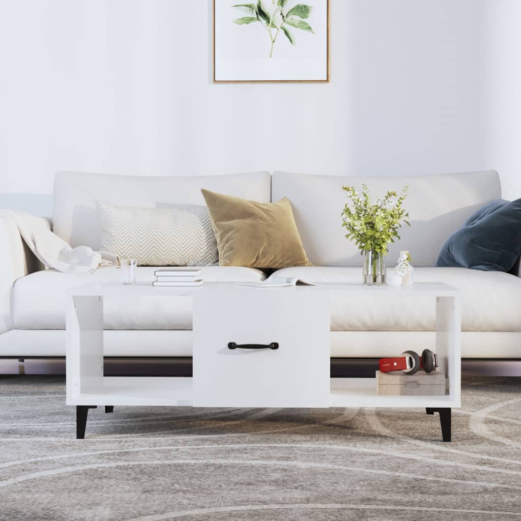 Coffee Table 102X50X40 Cm Engineered Wood