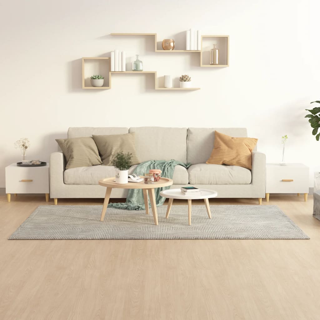 Coffee Tables 2 Pcs 50X50X40 Cm Engineered Wood