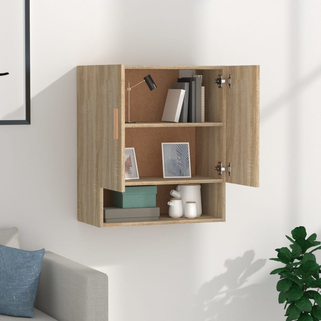 Wall Cabinet 60X31X70 Cm Engineered Wood