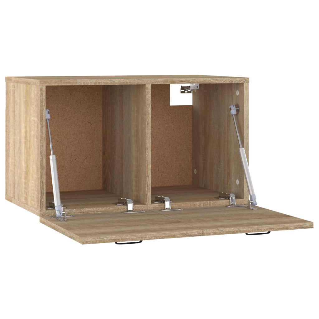 Wall Cabinet 60X36.5X35 Cm Engineered Wood