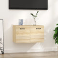 Wall Cabinet 60X36.5X35 Cm Engineered Wood