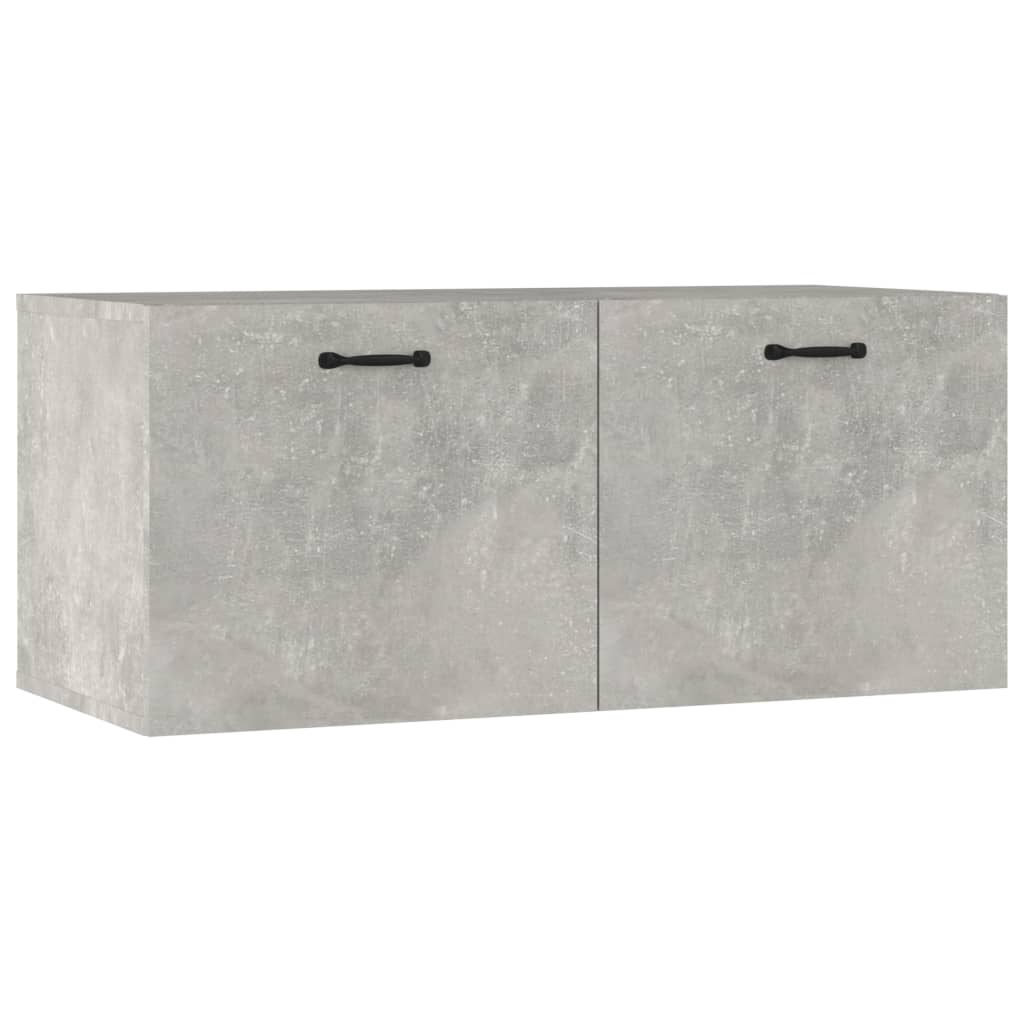 Wall Cabinet 80X36.5X35 Cm Engineered Wood