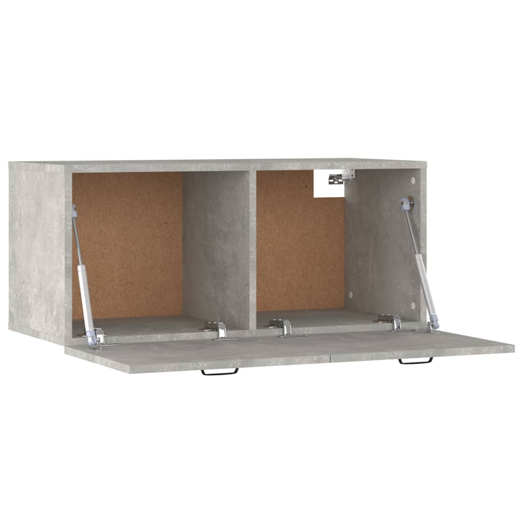 Wall Cabinet 80X36.5X35 Cm Engineered Wood
