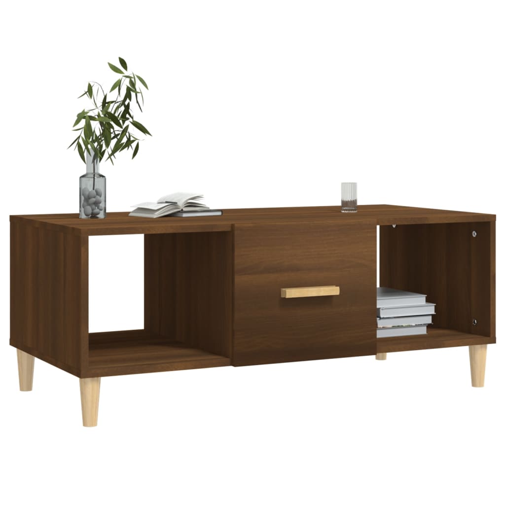 Coffee Table 102X50X40 Cm Engineered Wood