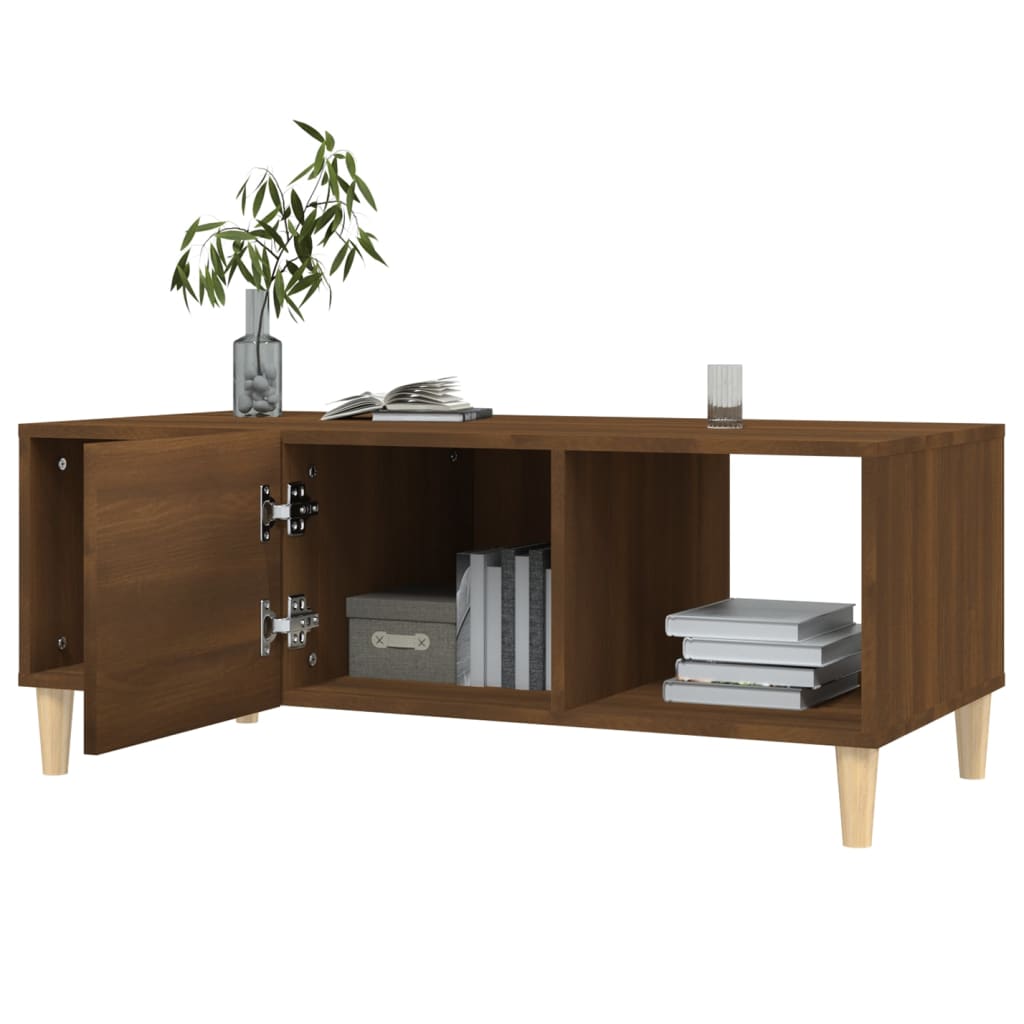 Coffee Table 102X50X40 Cm Engineered Wood
