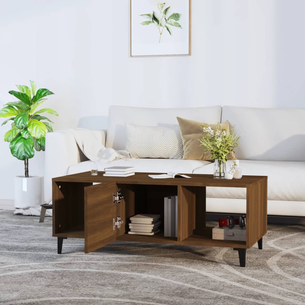 Coffee Table 102X50X40 Cm Engineered Wood