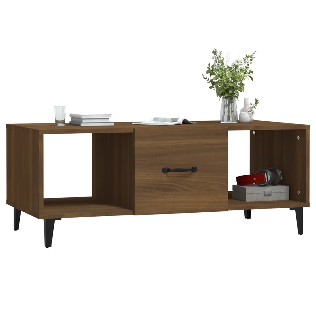 Coffee Table 102X50X40 Cm Engineered Wood