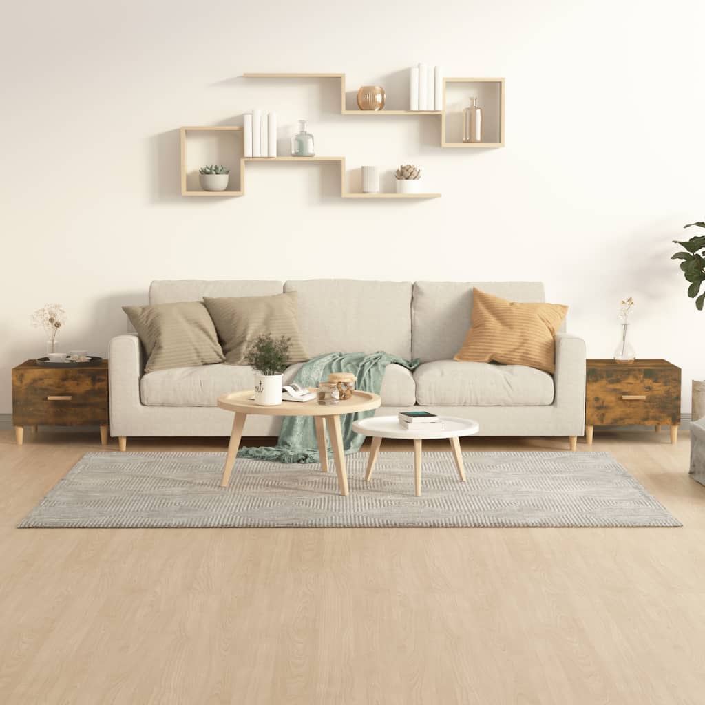 Coffee Tables 2 Pcs 50X50X40 Cm Engineered Wood