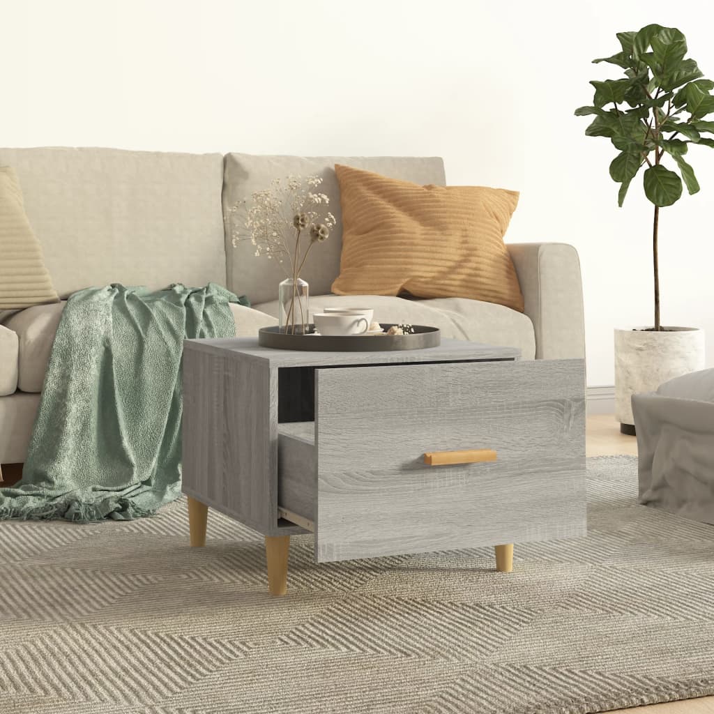 Coffee Tables 2 Pcs 50X50X40 Cm Engineered Wood