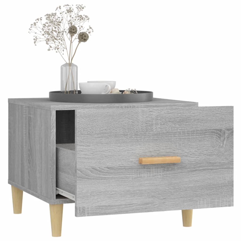 Coffee Tables 2 Pcs 50X50X40 Cm Engineered Wood