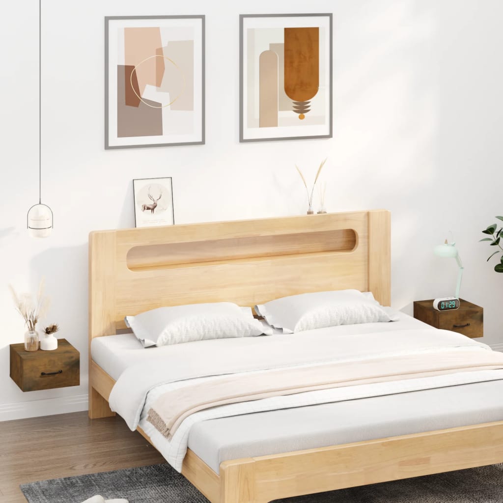 Wall-Mounted Bedside Cabinet 35X35X20 Cm