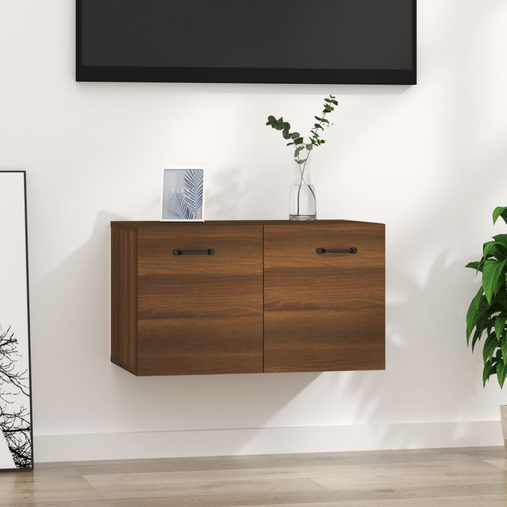 Wall Cabinet 60X36.5X35 Cm Engineered Wood