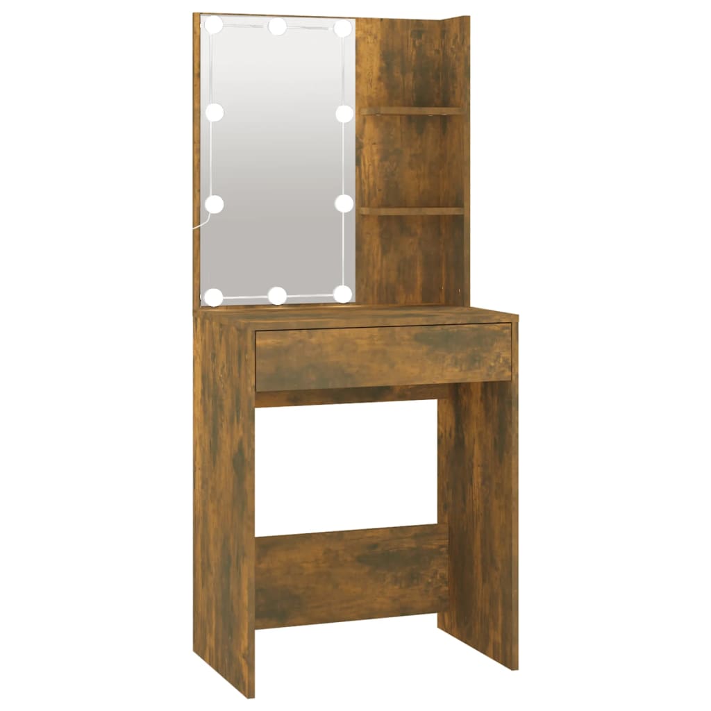 Dressing Table With Led 60X40X140 Cm
