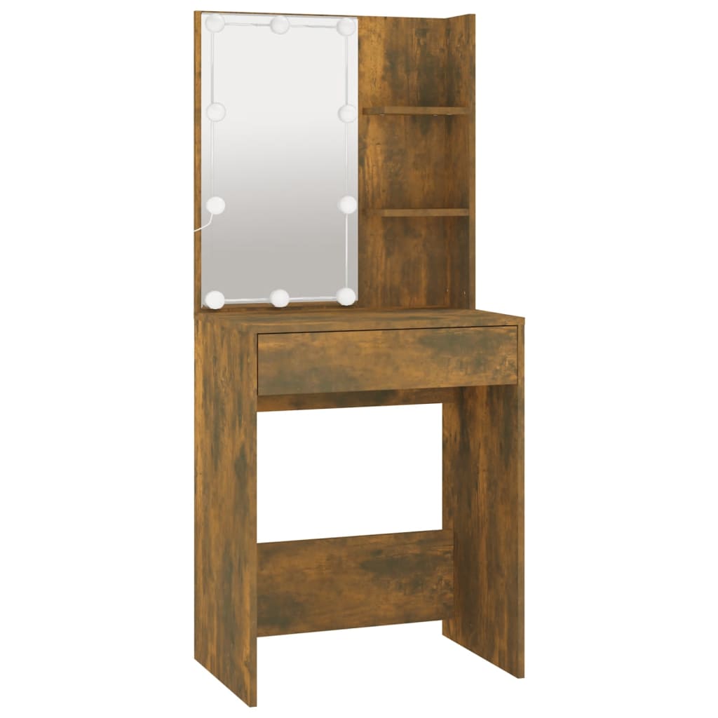 Dressing Table With Led 60X40X140 Cm