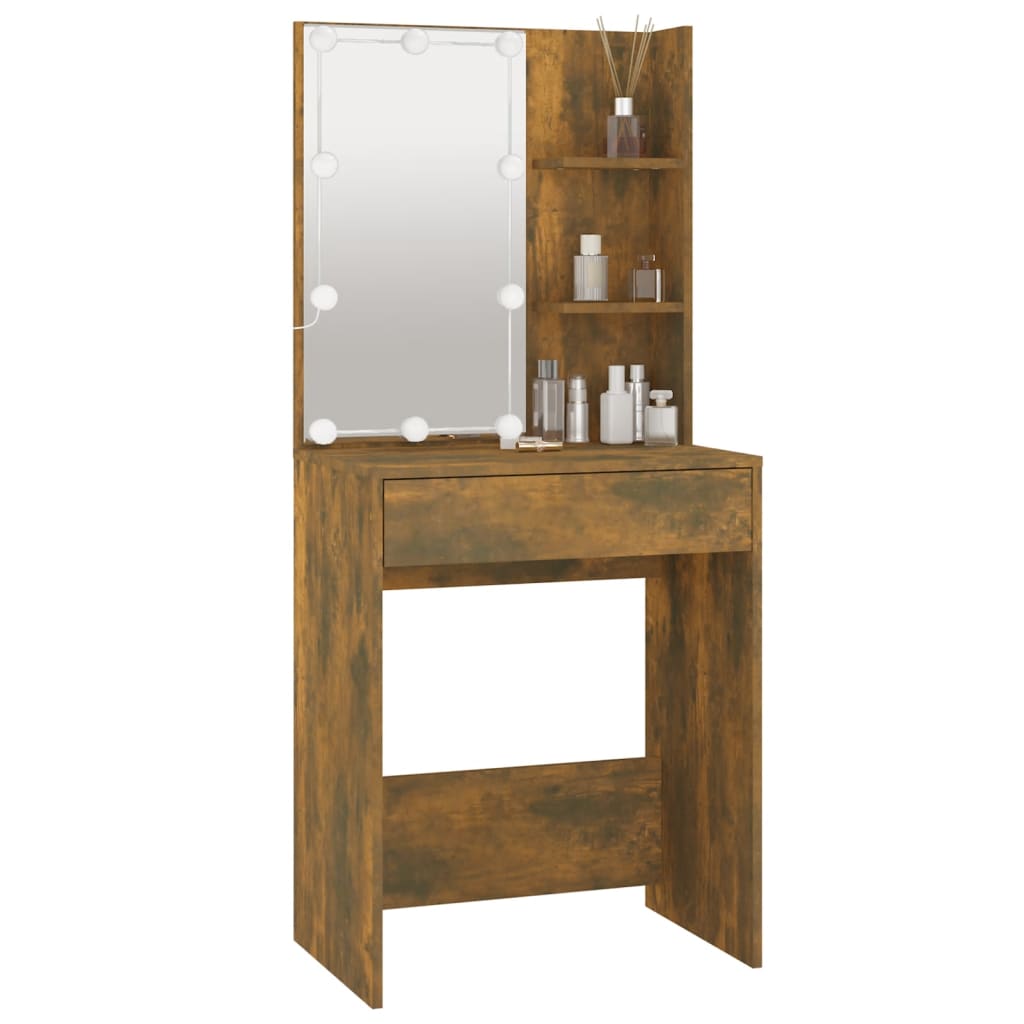 Dressing Table With Led 60X40X140 Cm