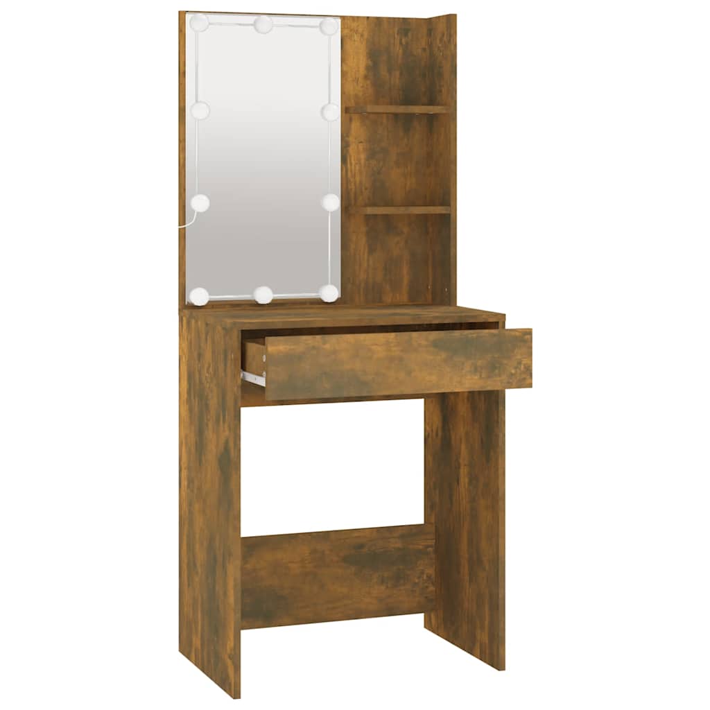 Dressing Table With Led 60X40X140 Cm