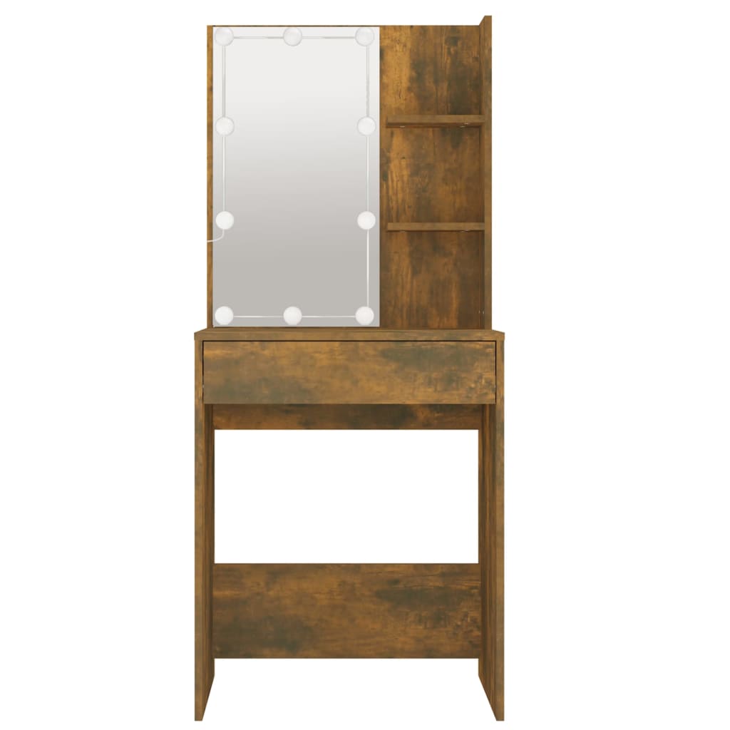 Dressing Table With Led 60X40X140 Cm