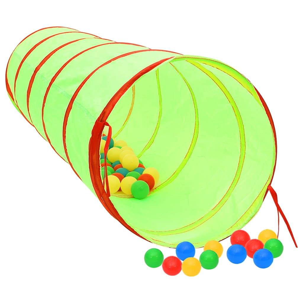 Children Play Tunnel Green 175 Cm Polyester