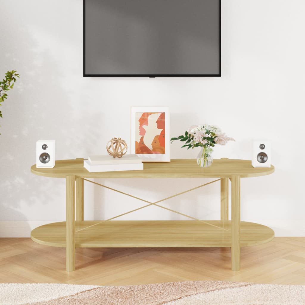 Coffee Table 110X48X40 Cm Engineered Wood