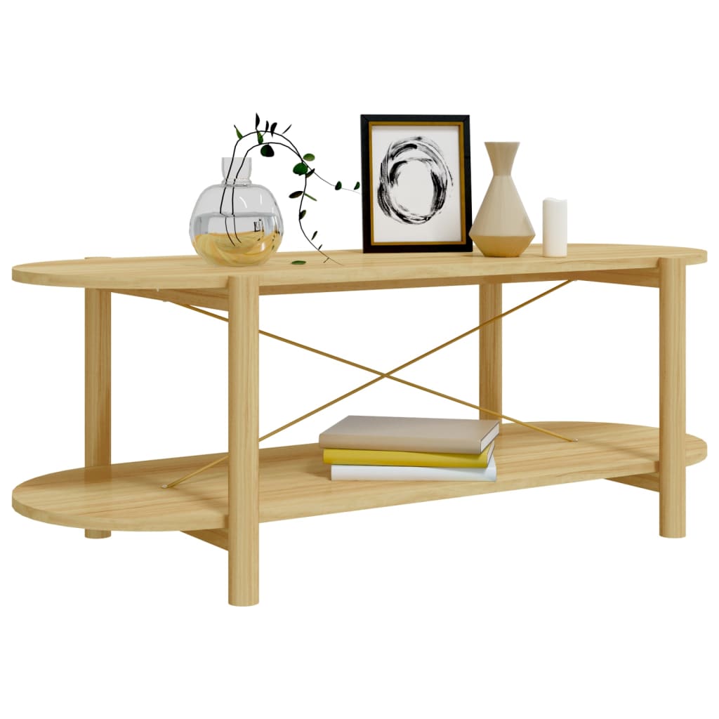 Coffee Table 110X48X40 Cm Engineered Wood