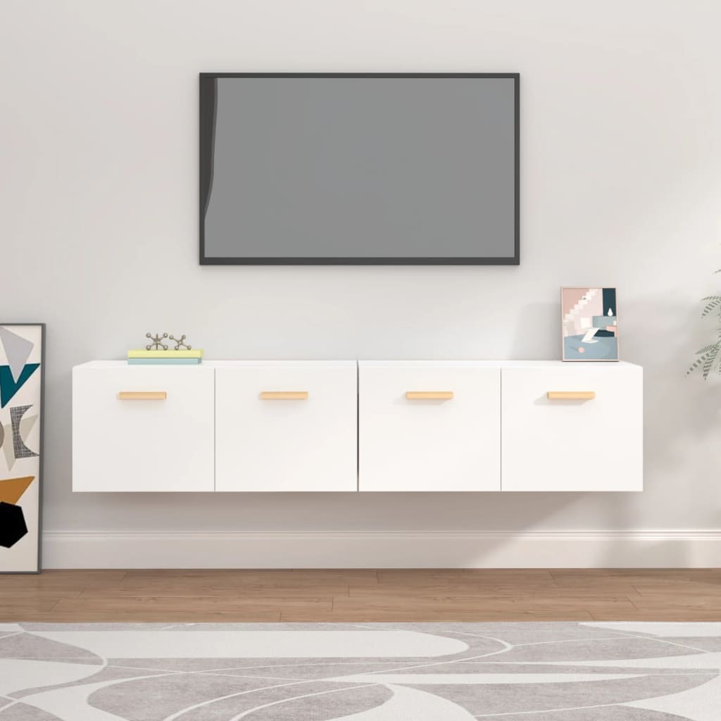 Wall Cabinets 2 Pcs Engineered Wood