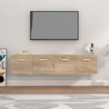 Wall Cabinets 2 Pcs Engineered Wood