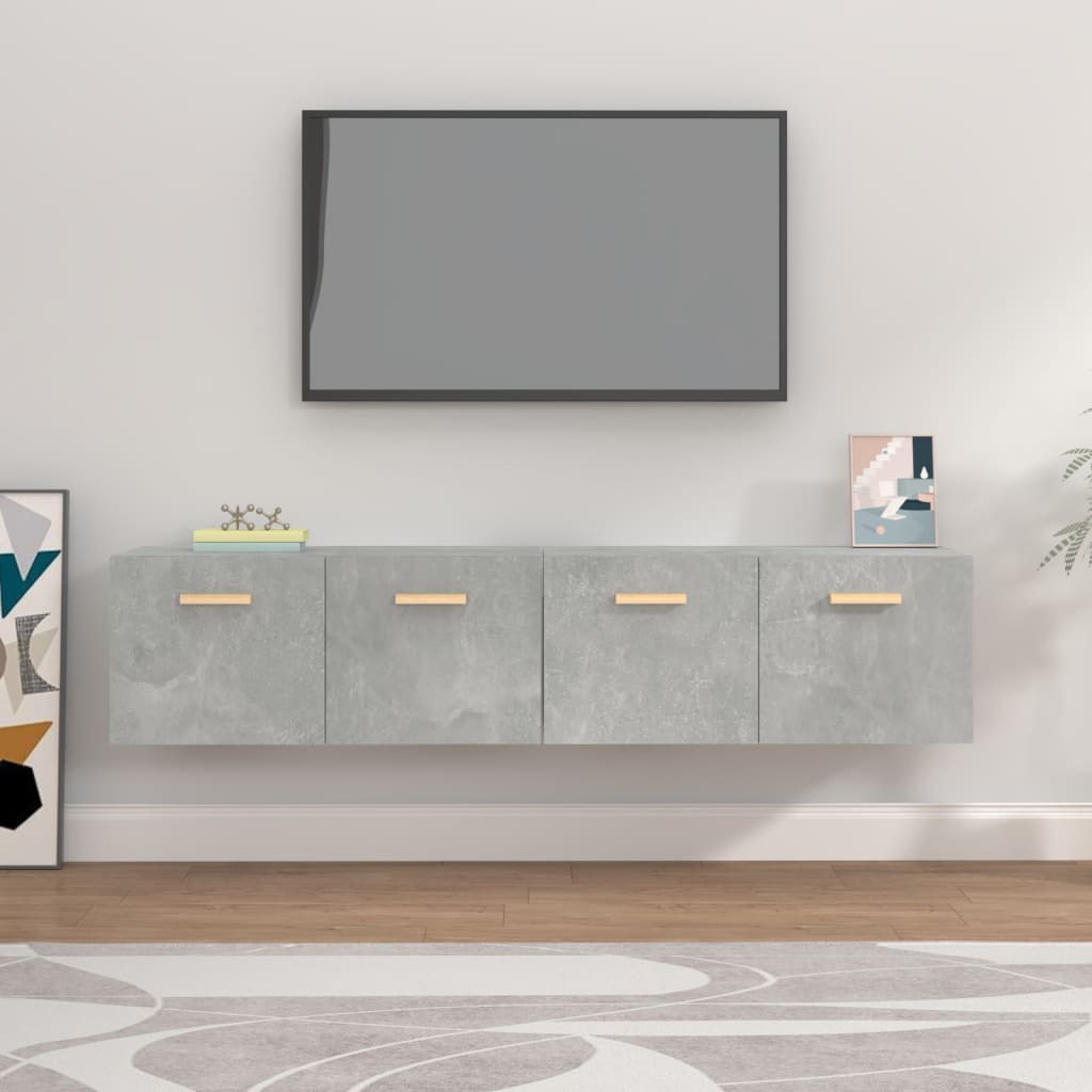 Wall Cabinets 2 Pcs Engineered Wood