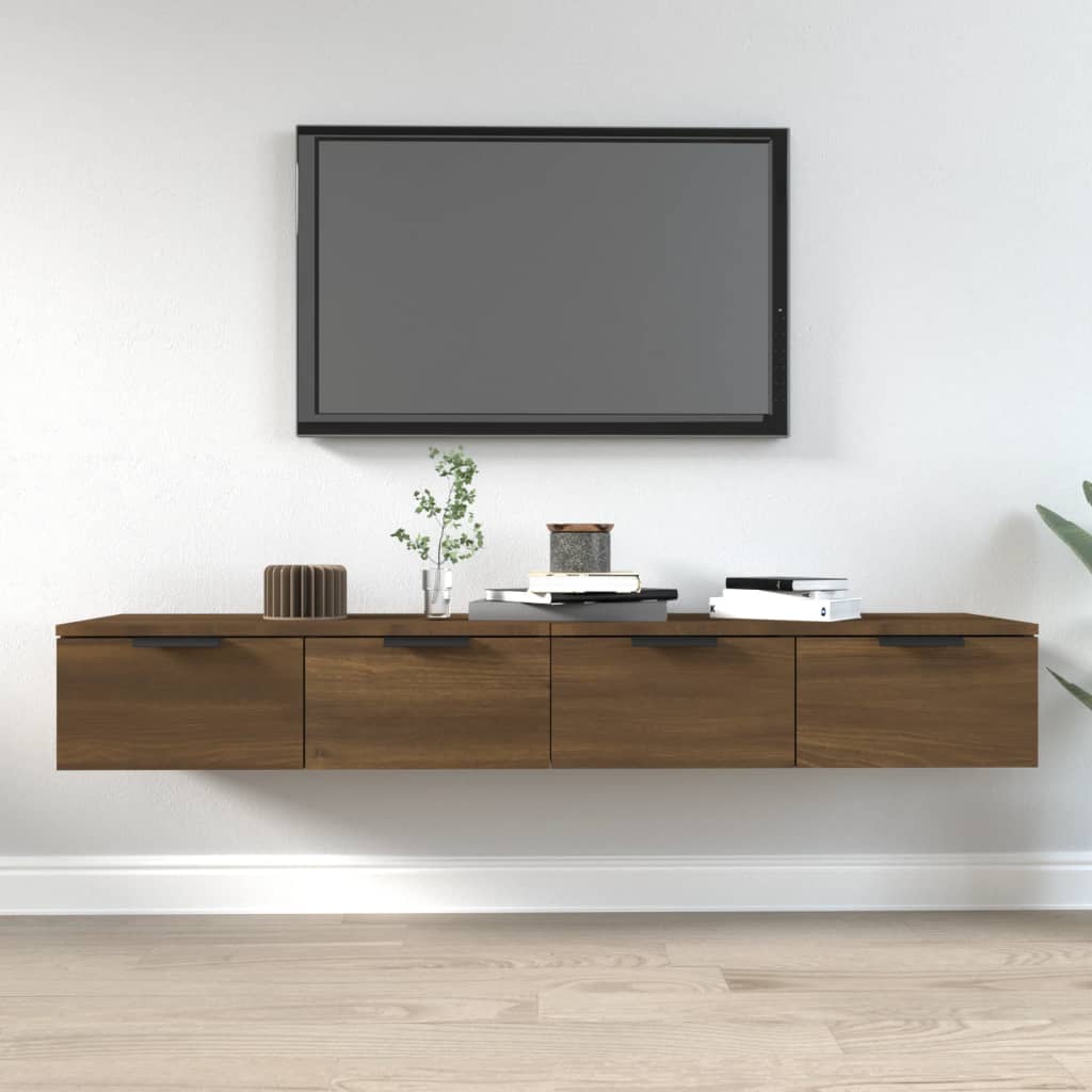 Wall-Mounted Cabinet 2 Pcs 68 X 30 X 20 Cm