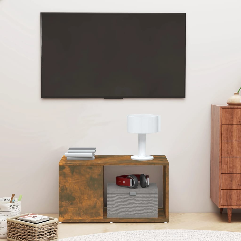 Tv Cabinet 60X24X32Cm Engineered Wood