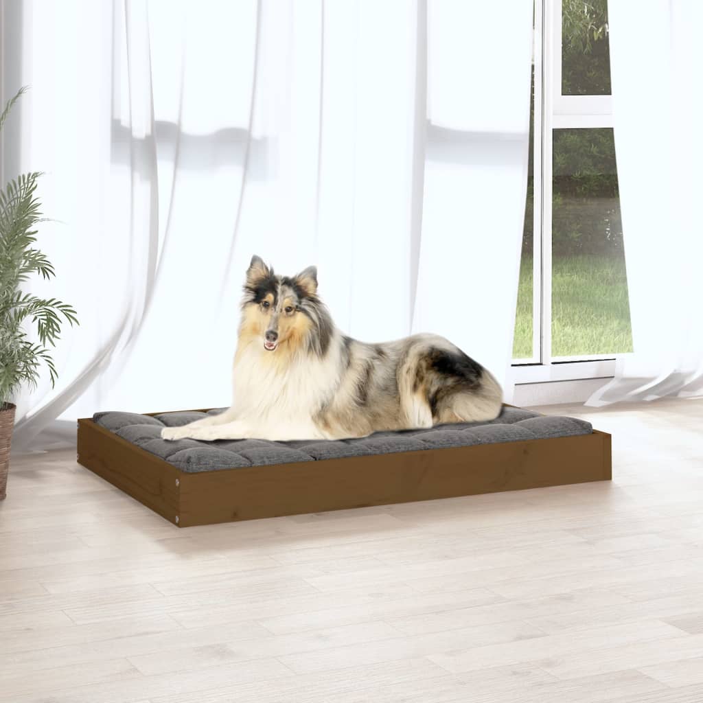 Dog Bed Solid Wood Pine