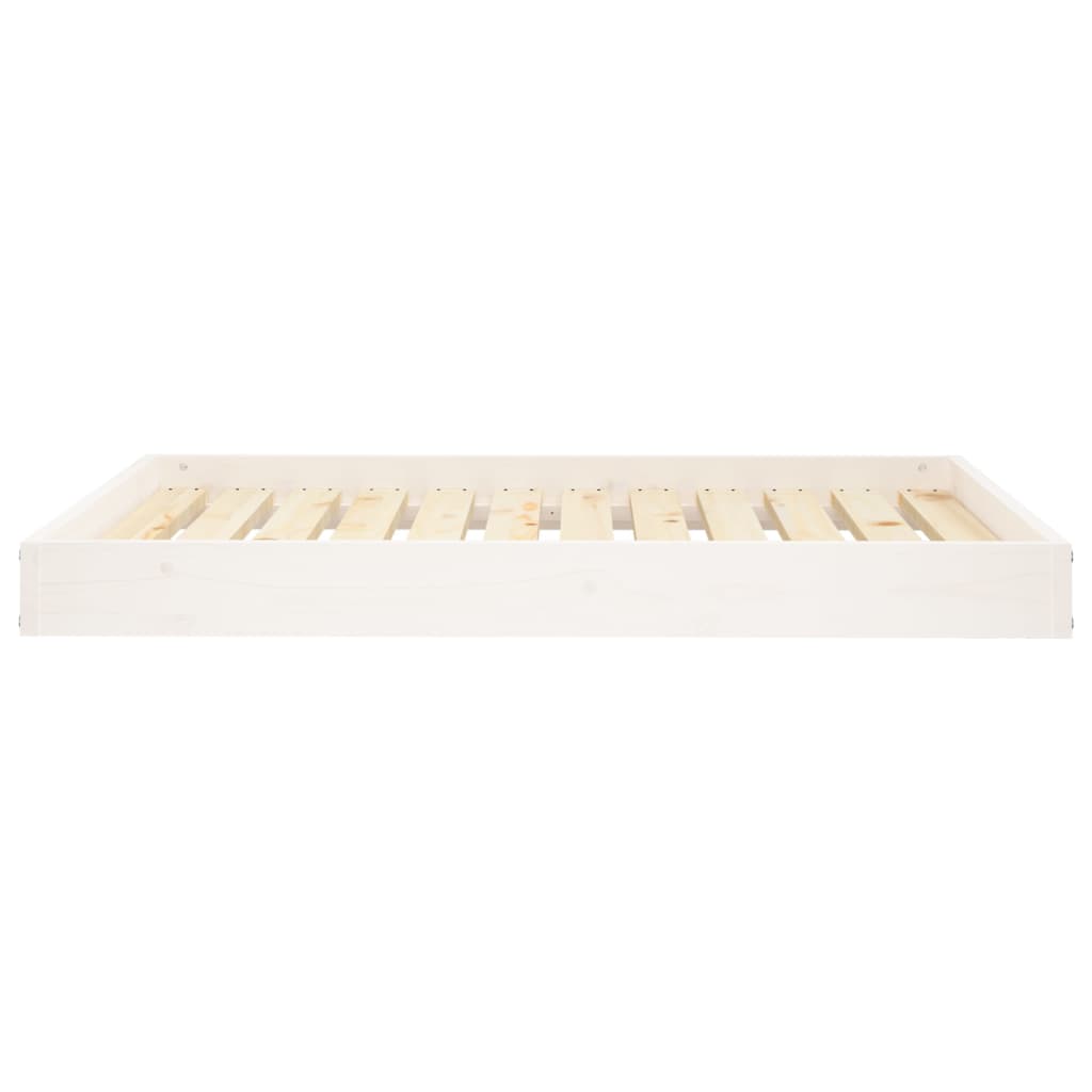Dog Bed 101.5X74X9 Cm Solid Wood Pine