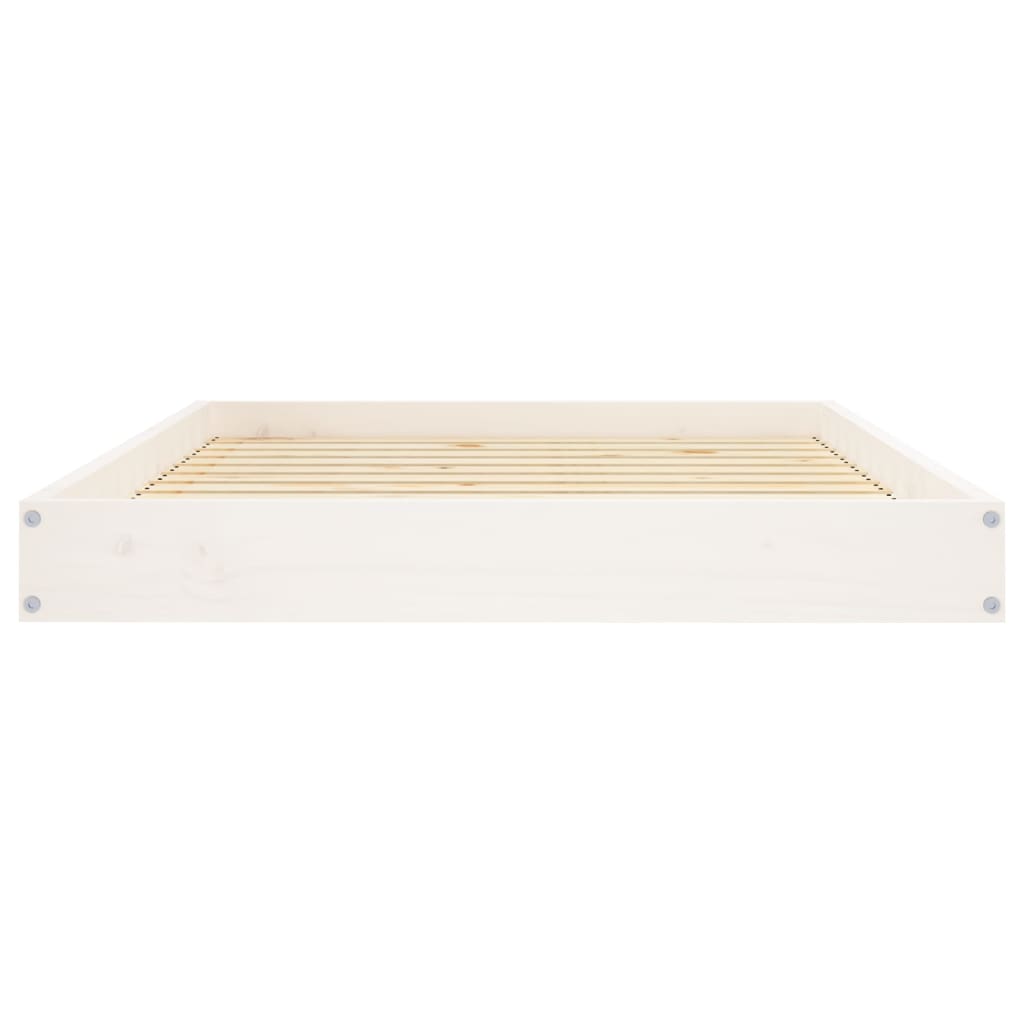 Dog Bed 101.5X74X9 Cm Solid Wood Pine