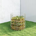 Garden Composter Ø100X50 Cm Galvanised Steel