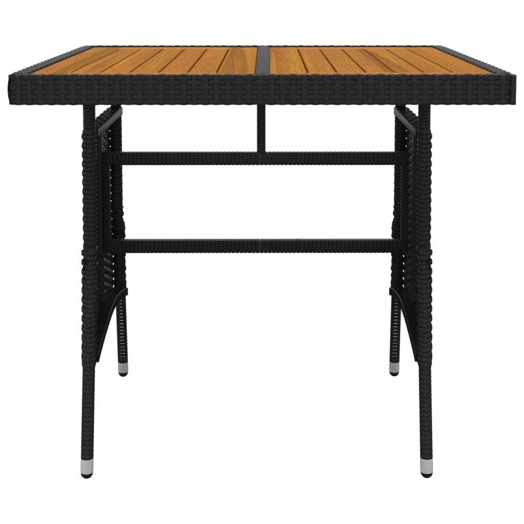 3 Piece Outdoor Dining Set Poly Rattan