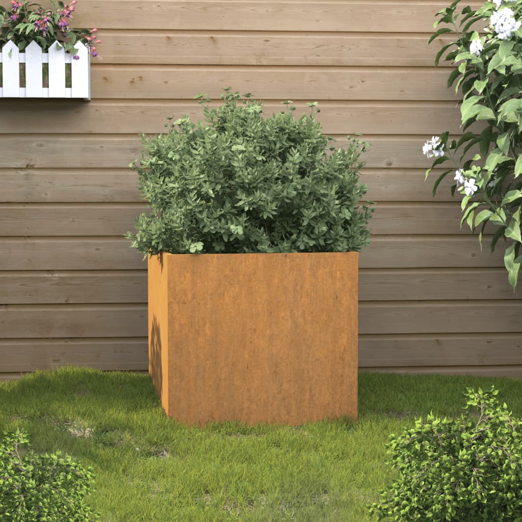 Planters 2 Pcs Corten Steel