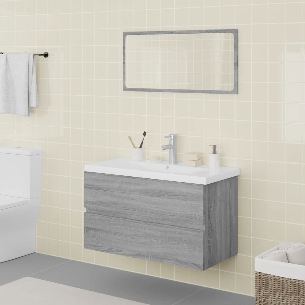 Bathroom Furniture Set | , White | Engineered Wood | Medium