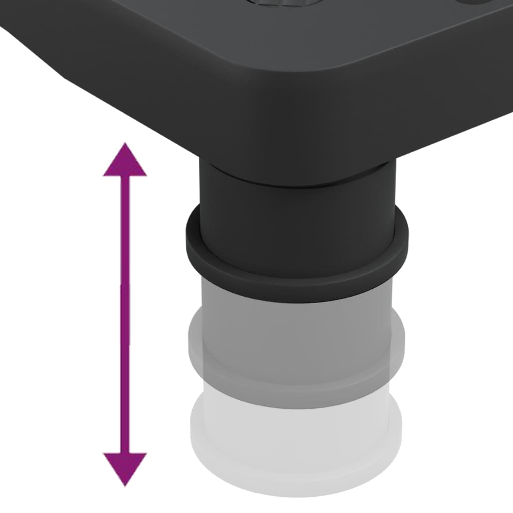 Monitor Stand Black 33.5X34X10.5 Cm