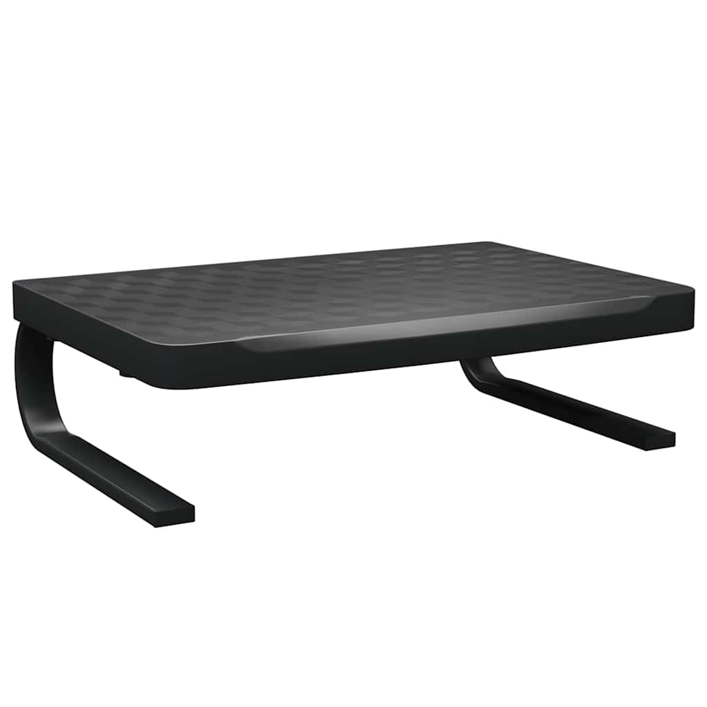 Entertainment Centres & TV Stands Black Monitor Stand Computer Screen Riser Desk