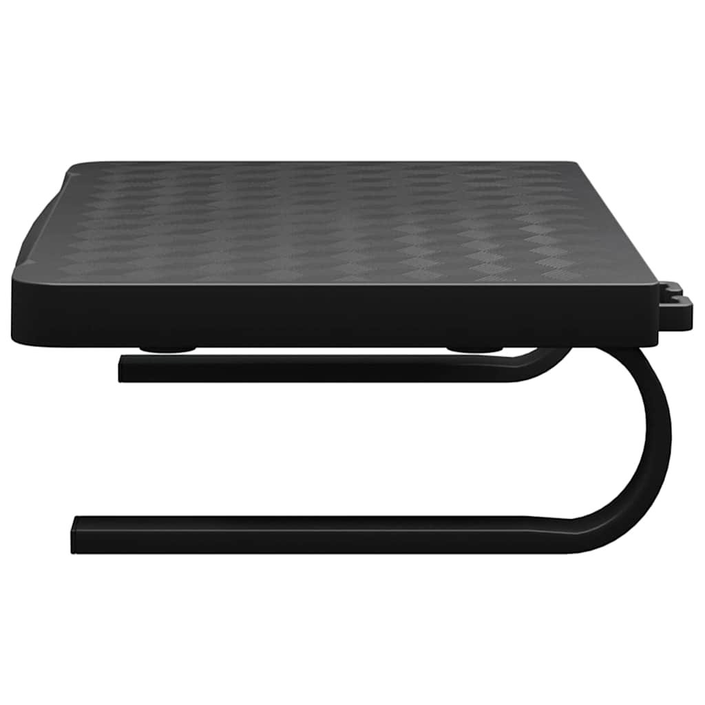 Entertainment Centres & TV Stands Black Monitor Stand Computer Screen Riser Desk