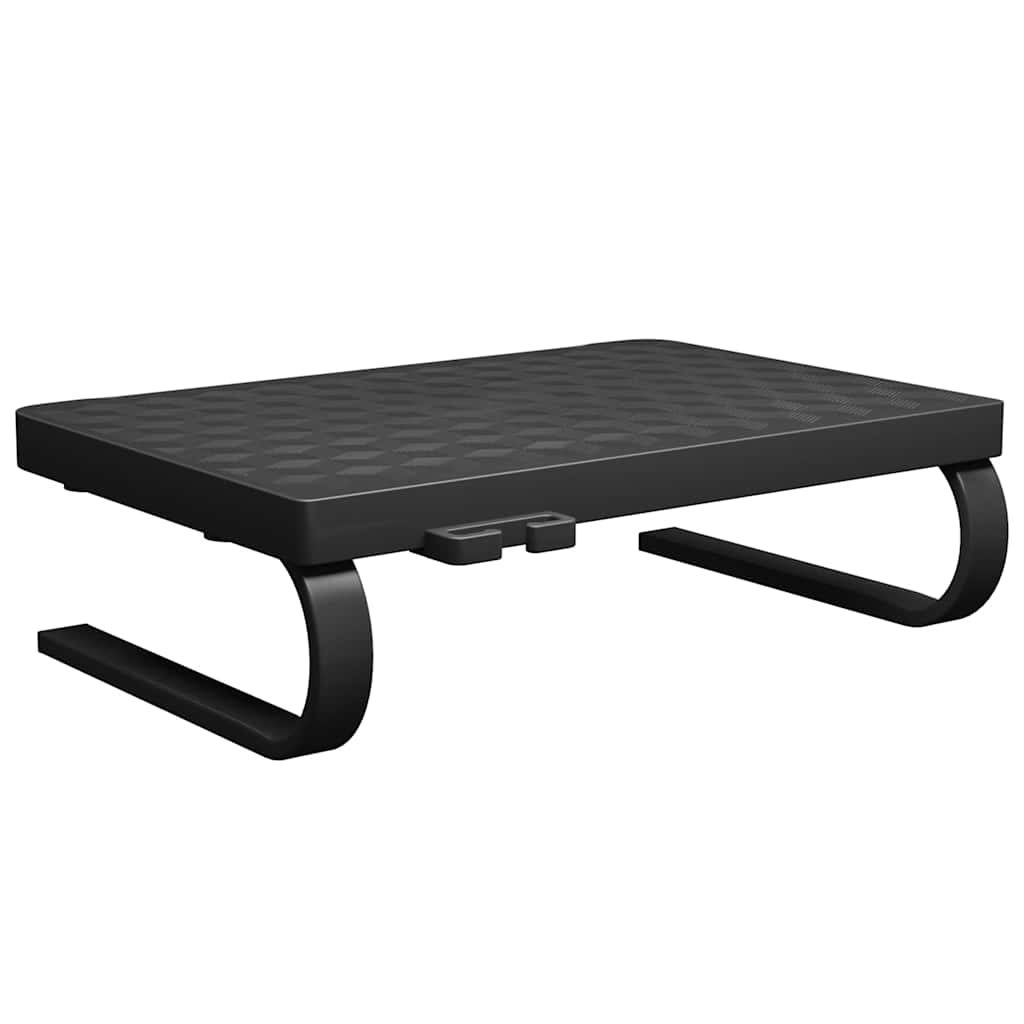 Entertainment Centres & TV Stands Black Monitor Stand Computer Screen Riser Desk
