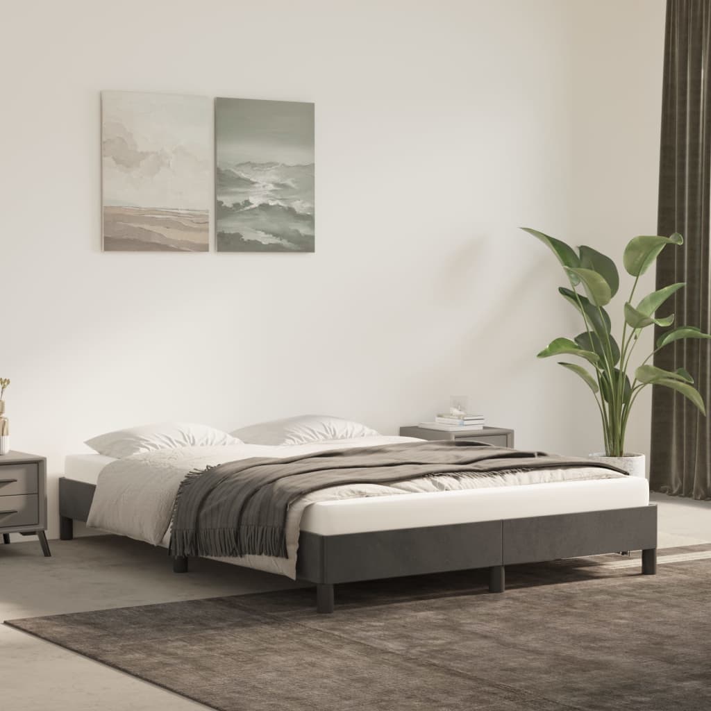 Bed Frame Without Mattress Super King Velvet